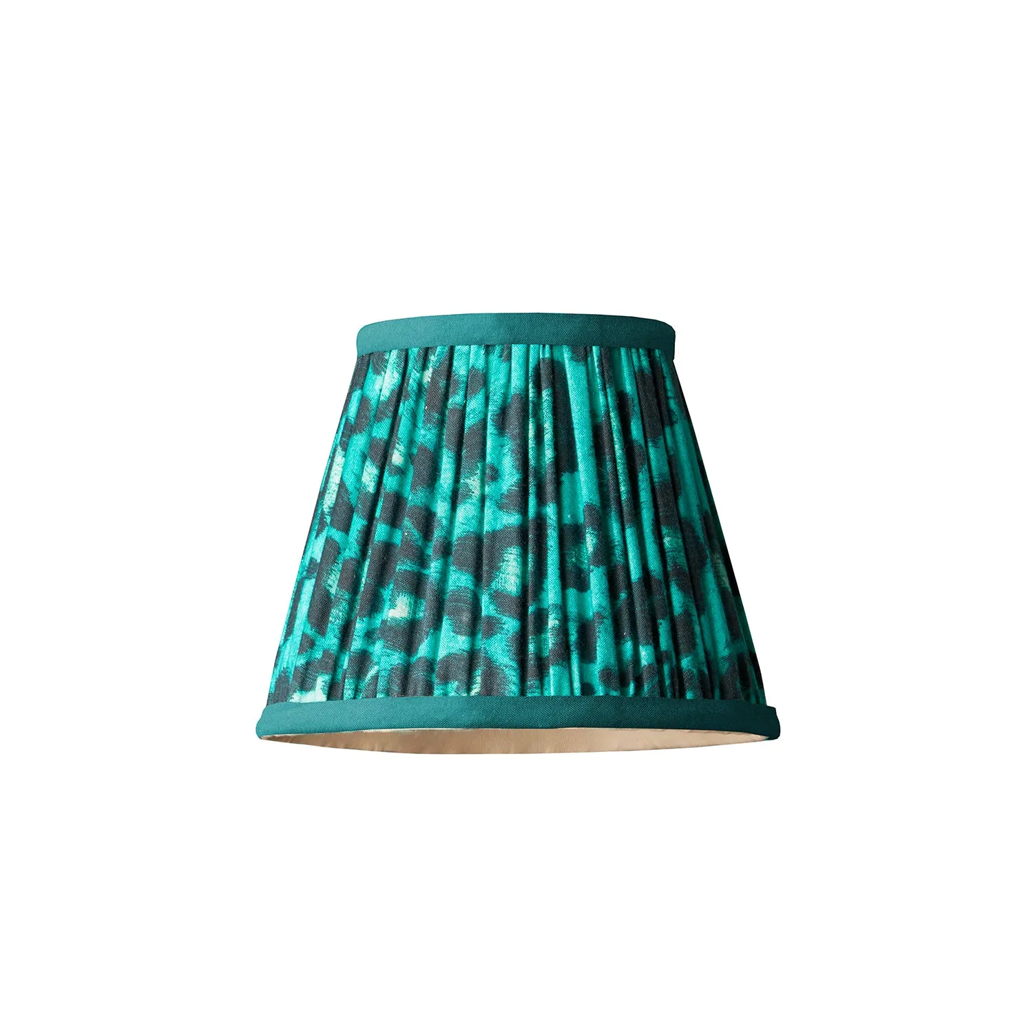 18cm pendant shade in jade Leopard Love by Matthew Williamson