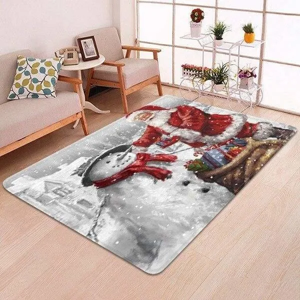 3D Christmas Floor Mat Just For You