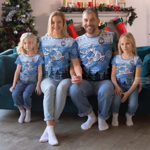 Alexander Clan Christmas T-Shirt Celtic Reindeer Style