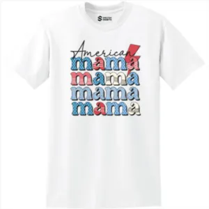 American Mama Lightning Bolt T-shirt