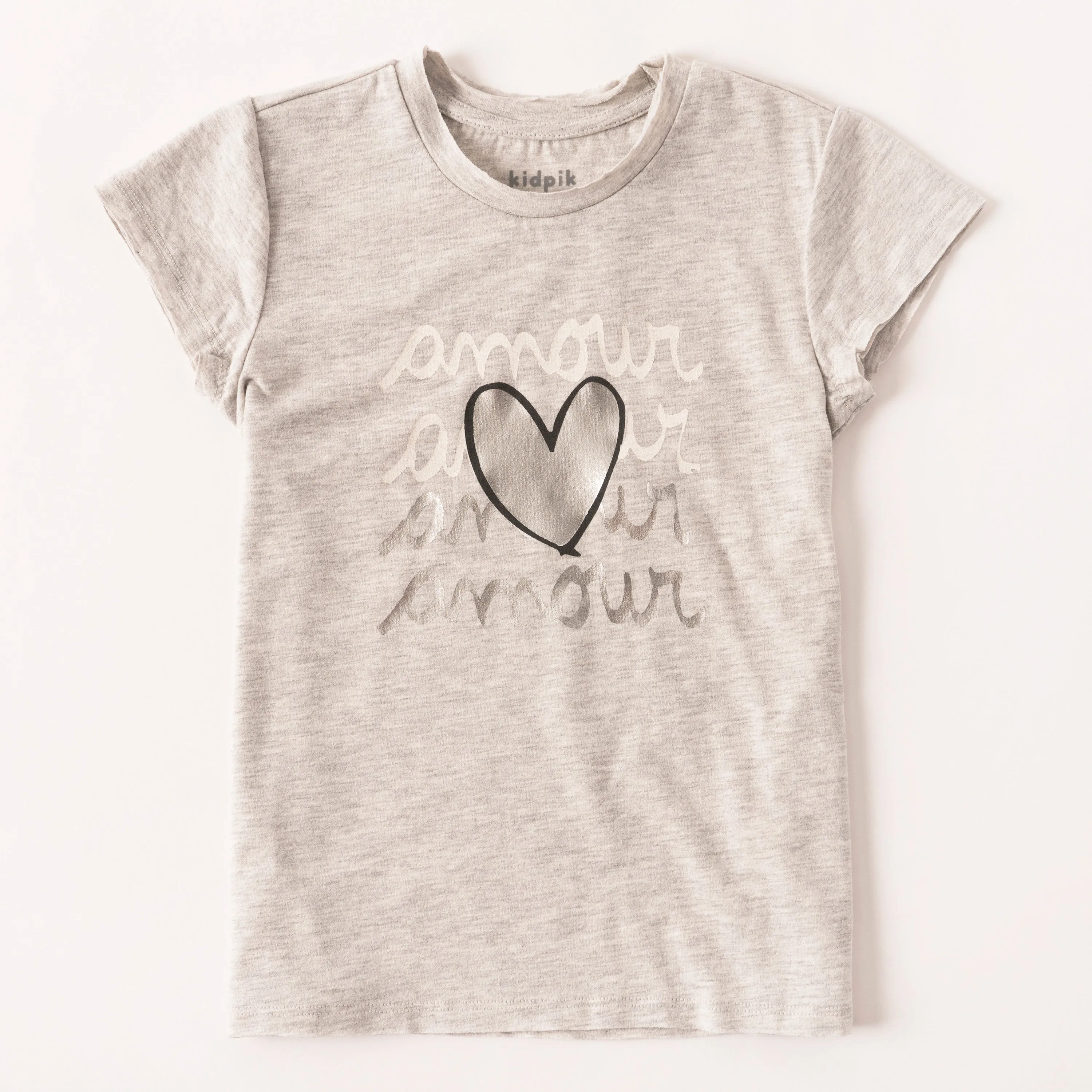 Amour Raw Edge Tee