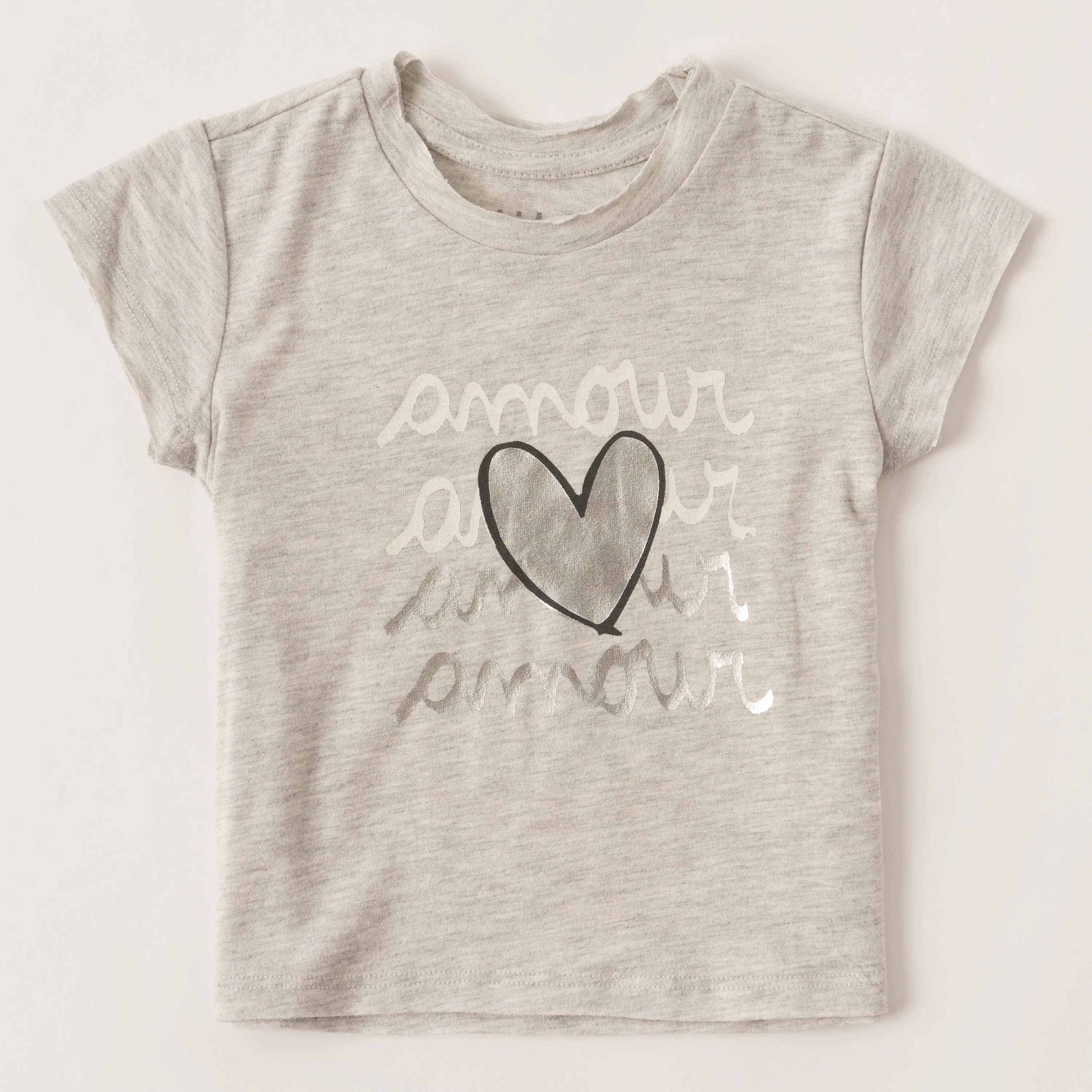 Amour Raw Edge Tee