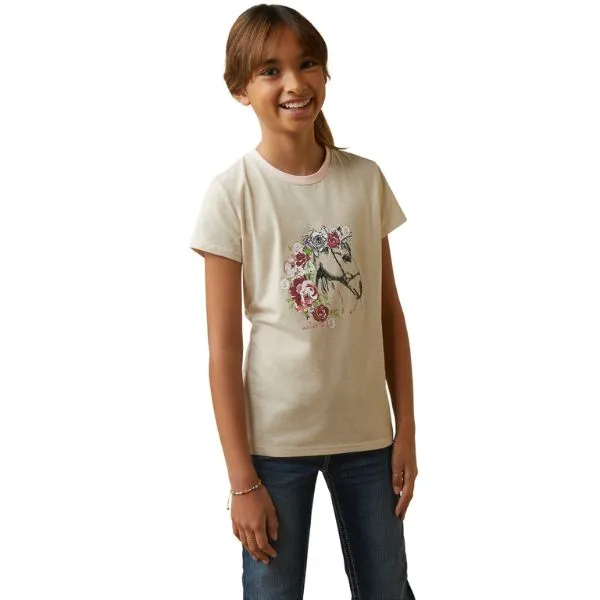 Ariat Youth Flora Short Sleeve T-Shirt