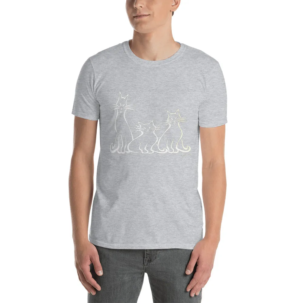 Aristocats 2 sided print Short-Sleeve Unisex T-Shirt