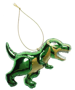 BALLOON DINOSAUR ORNAMENT GREEN