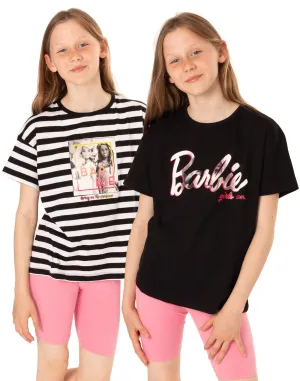 Barbie T-Shirt 2 Pack For Girls