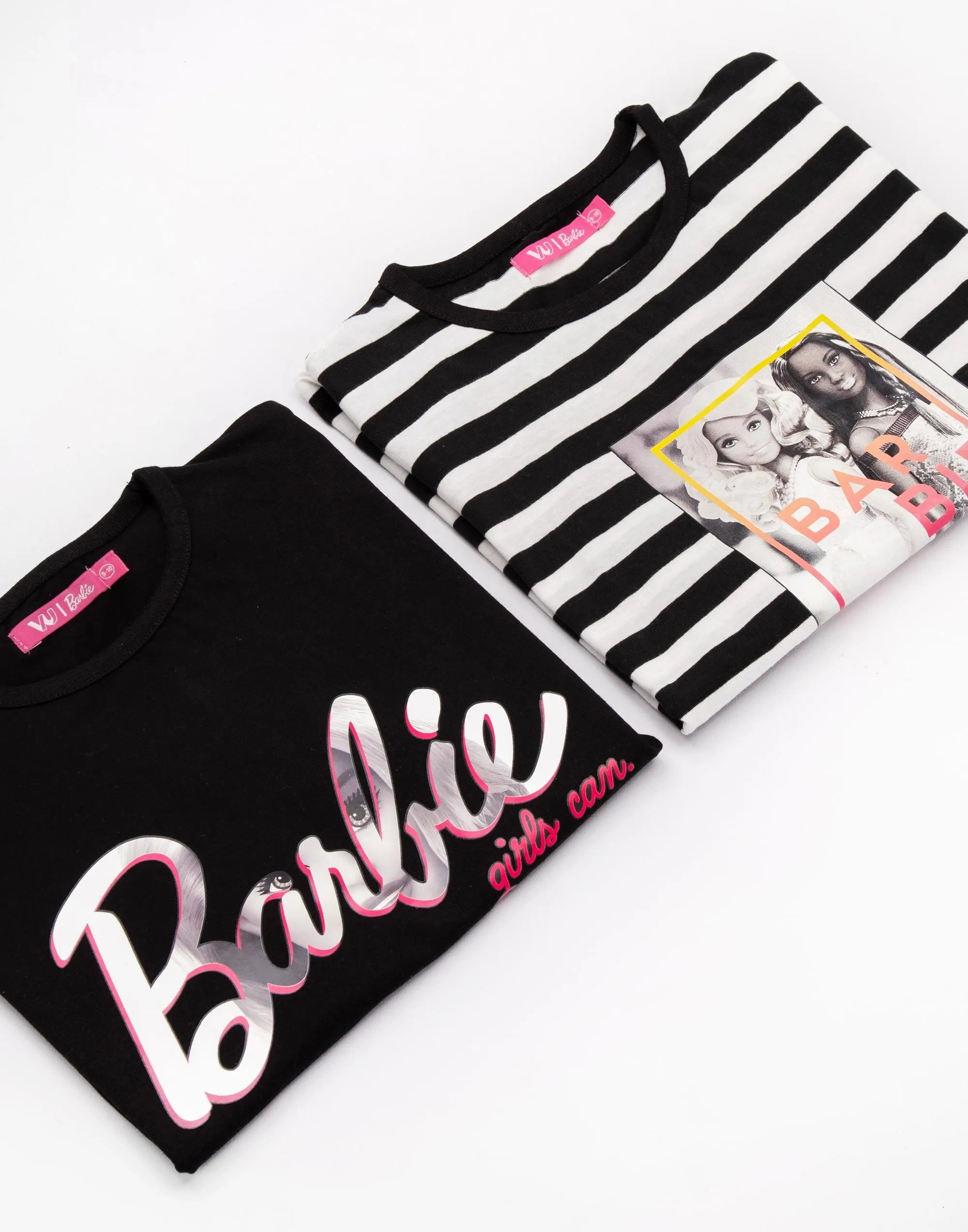 Barbie T-Shirt 2 Pack For Girls