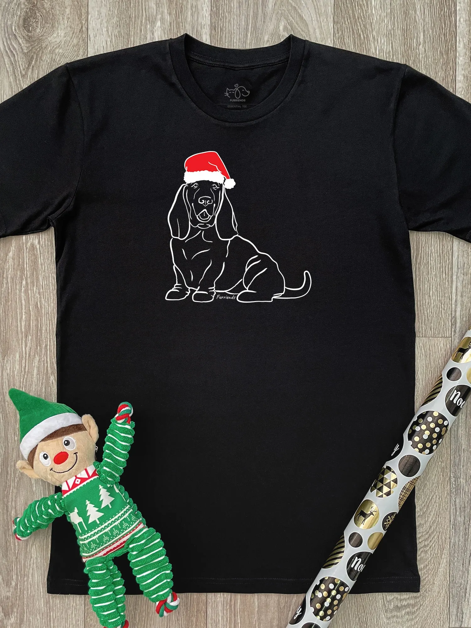 Basset Hound Christmas Edition Essential Unisex Tee