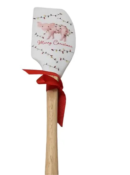 Bay Pig-Petunia Merry Christmas-Christas Spatula