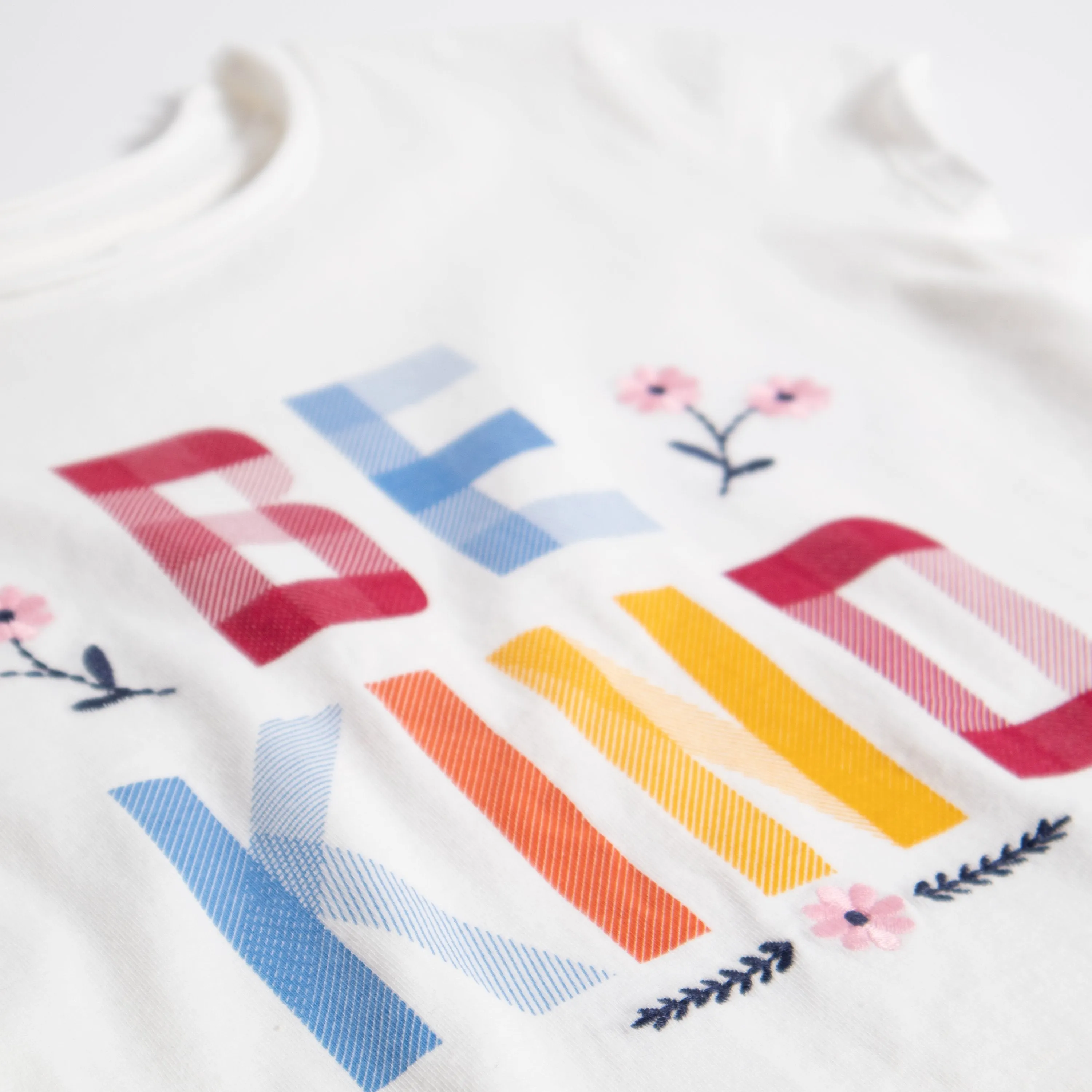 Be Kind Raw Edge Tee