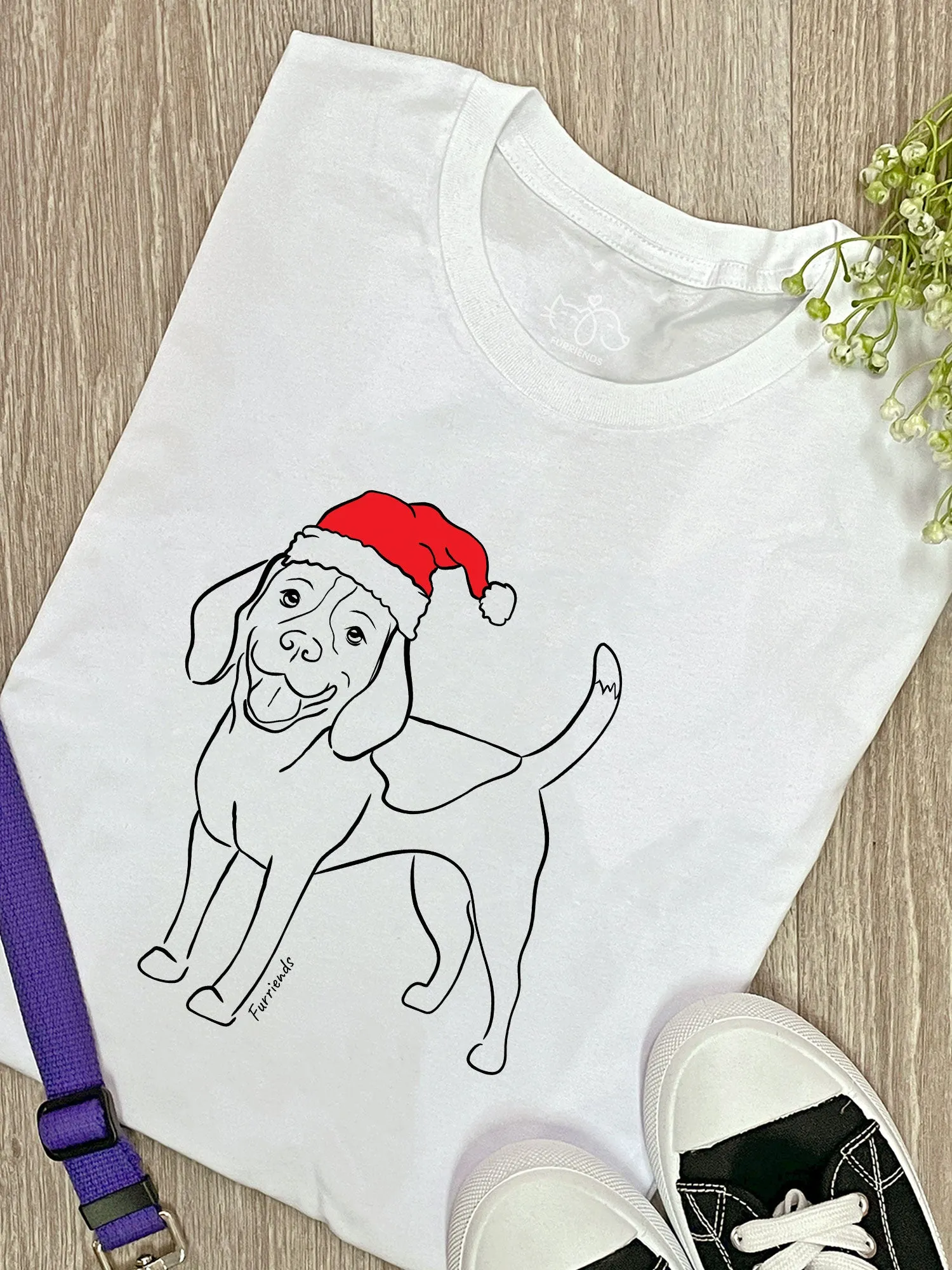 Beagle Christmas Edition Ava Women's Regular Fit Tee