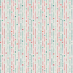 Candy Stripes - Green/Red