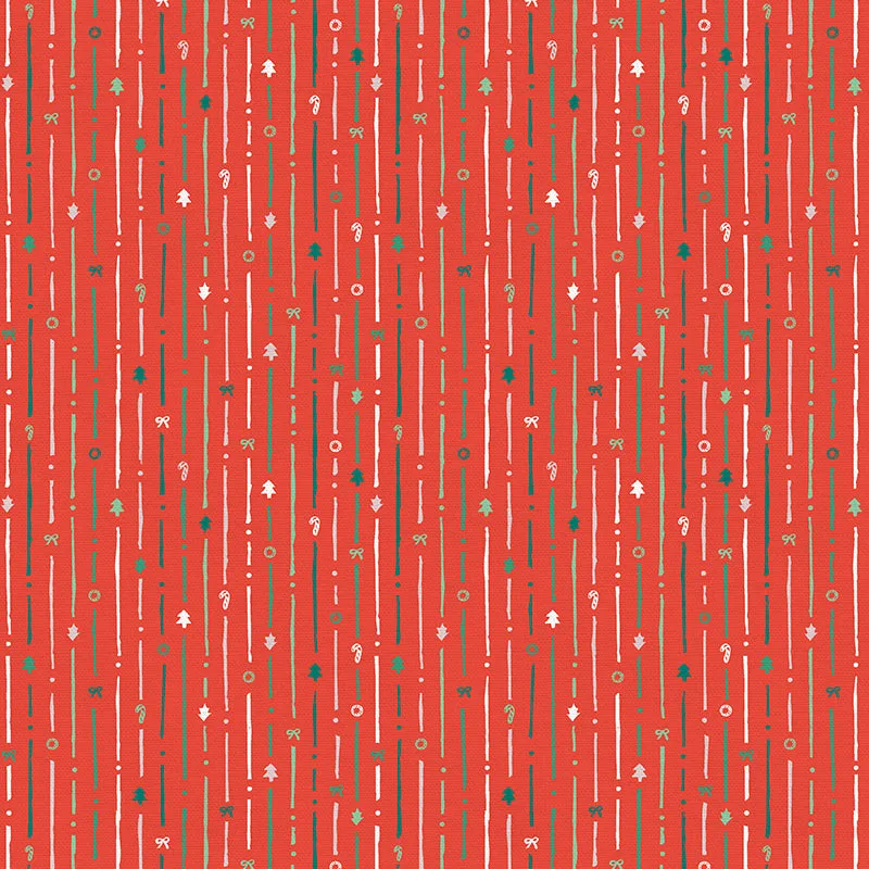 Candy Stripes - Red