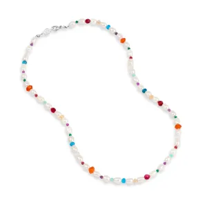 Carnival Mixed Gemstone Necklace