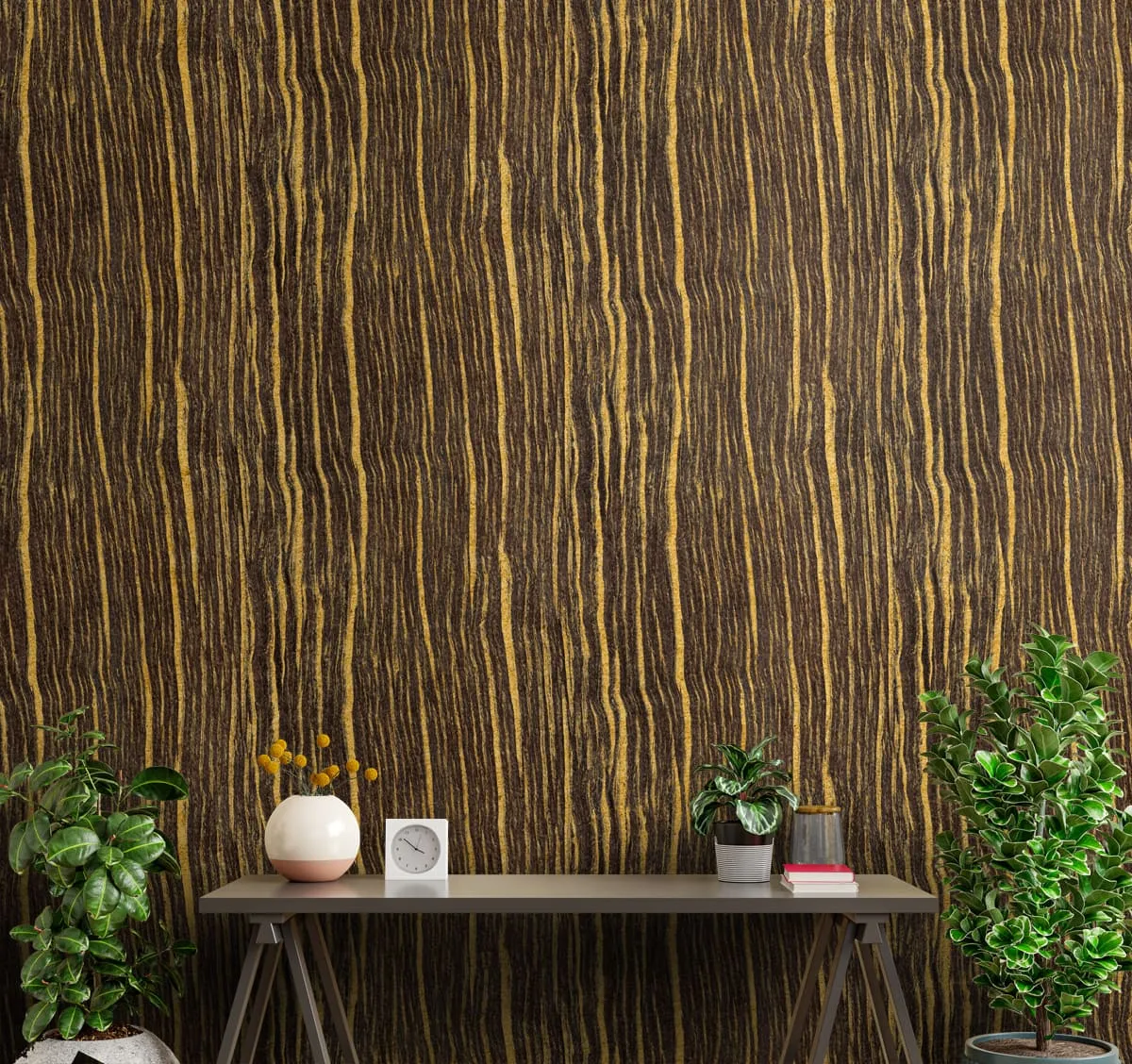 Charisma A Natural Cork Inspired Wallpaper Design for Walls