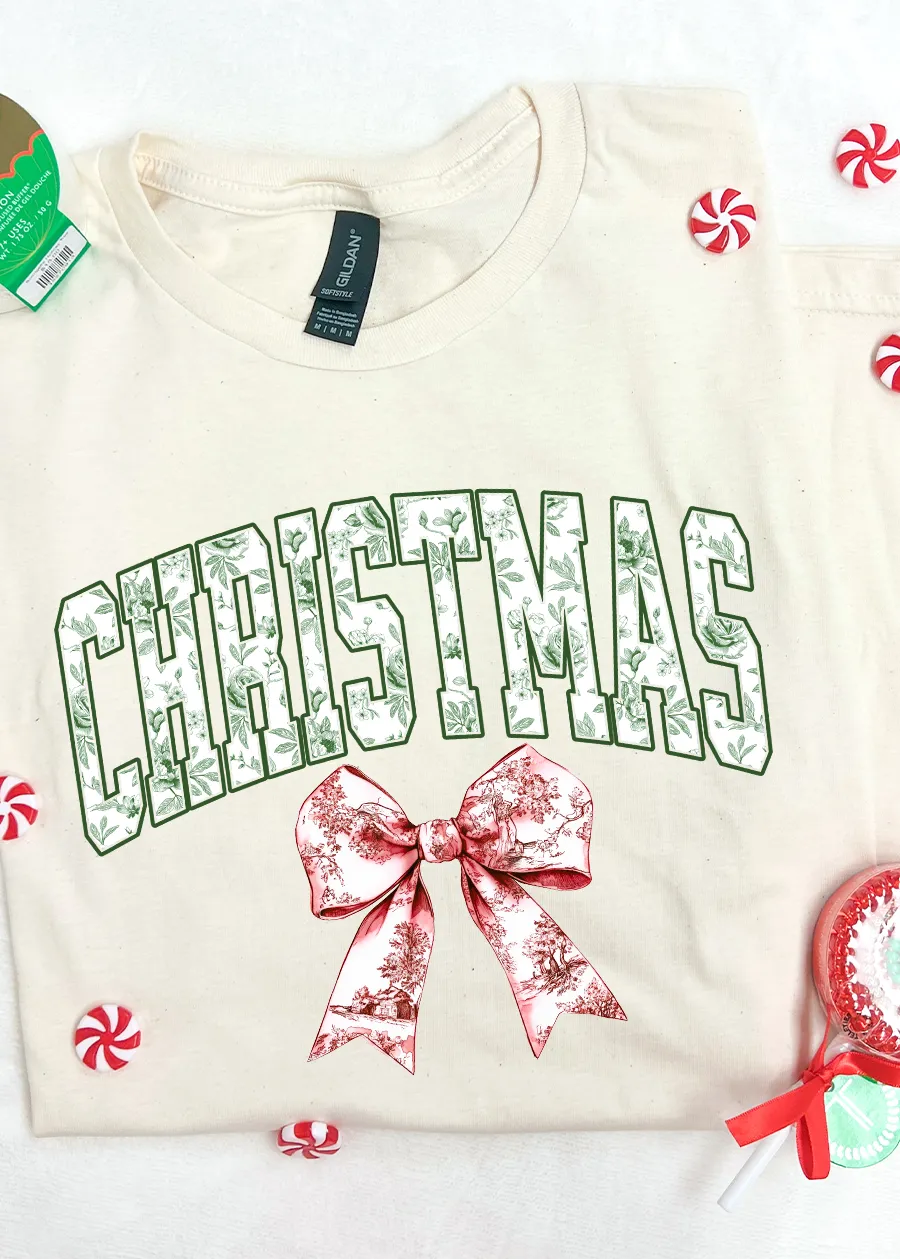 Chinoiserie Christmas Tee