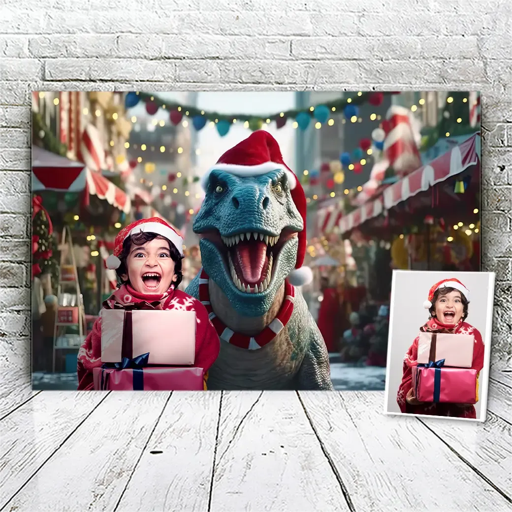 Christmas Dinosaur