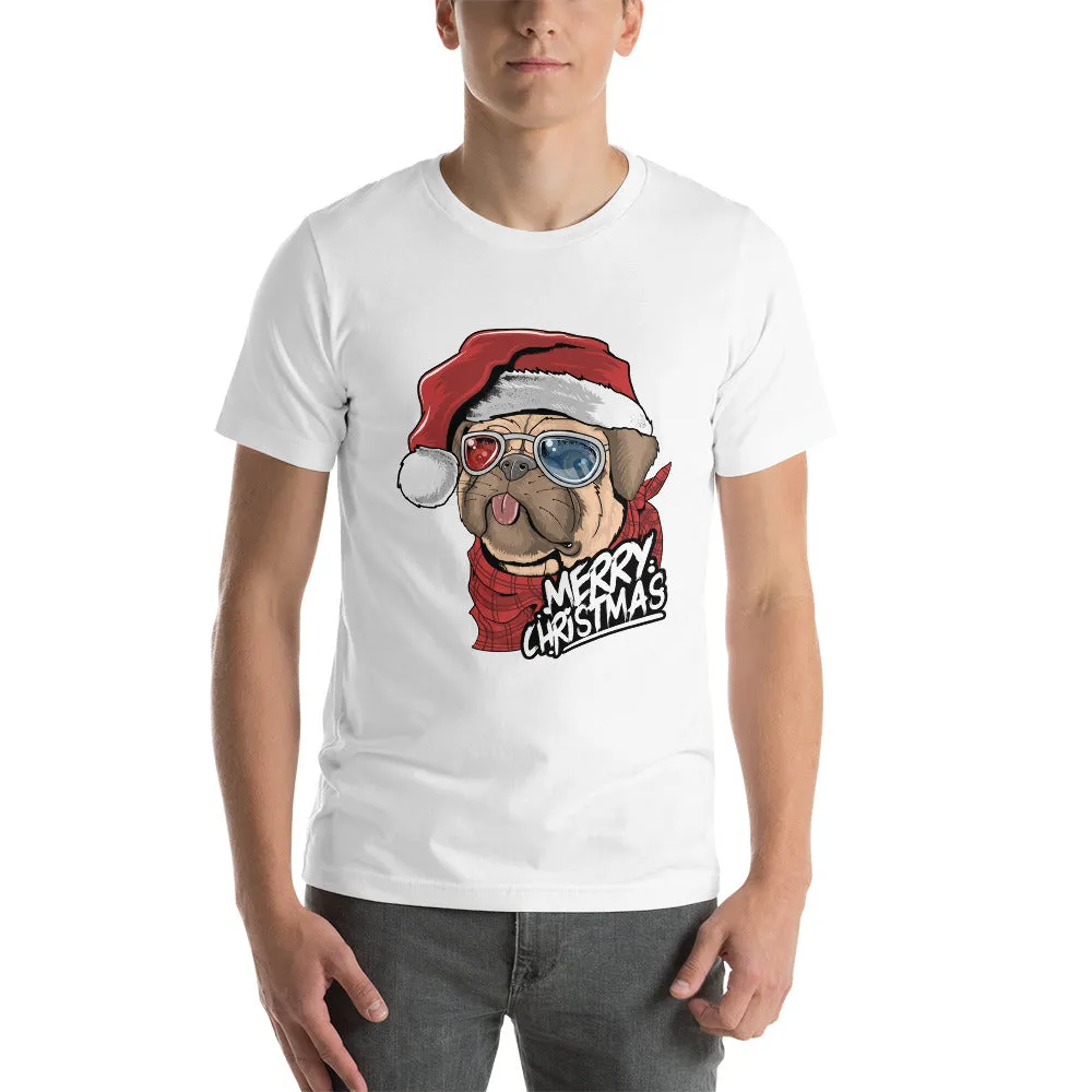 Christmas Dog Short-Sleeve Men's T-Shirt