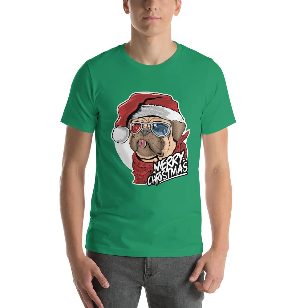 Christmas Dog Short-Sleeve Men's T-Shirt