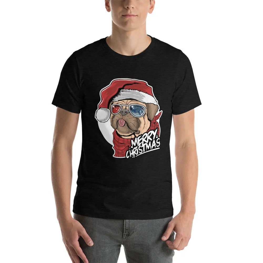 Christmas Dog Short-Sleeve Men's T-Shirt