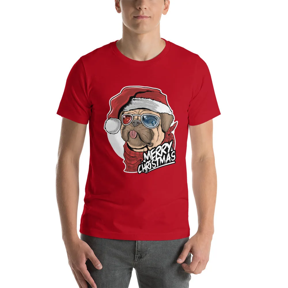 Christmas Dog Short-Sleeve Men's T-Shirt