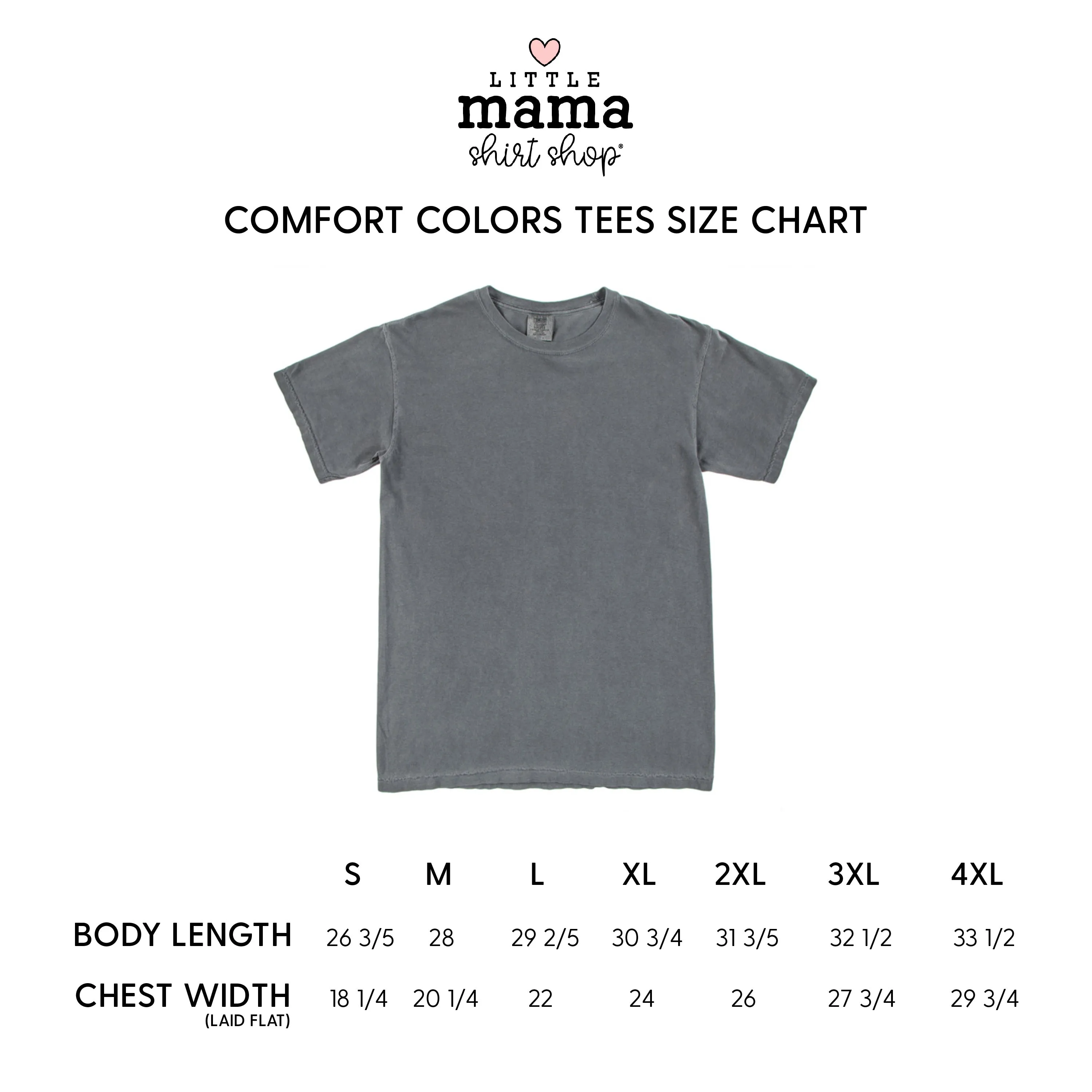 Christmas Floral Mama - Comfort Colors Tee