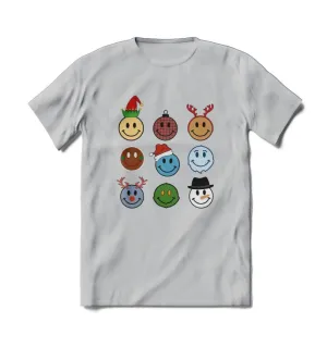 Christmas Smileys Graphic Tee