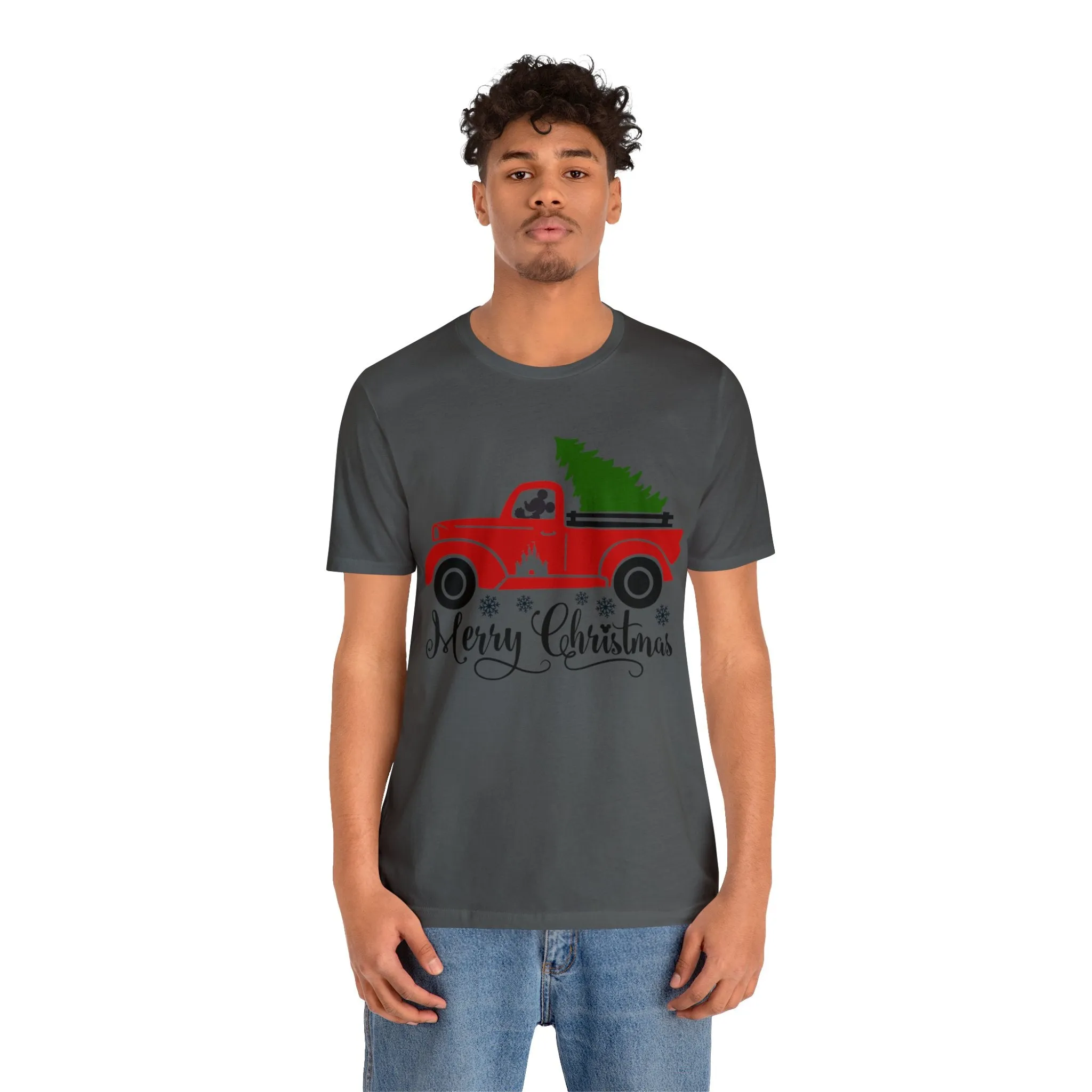 Christmas Truck Unisex Graphic Tee