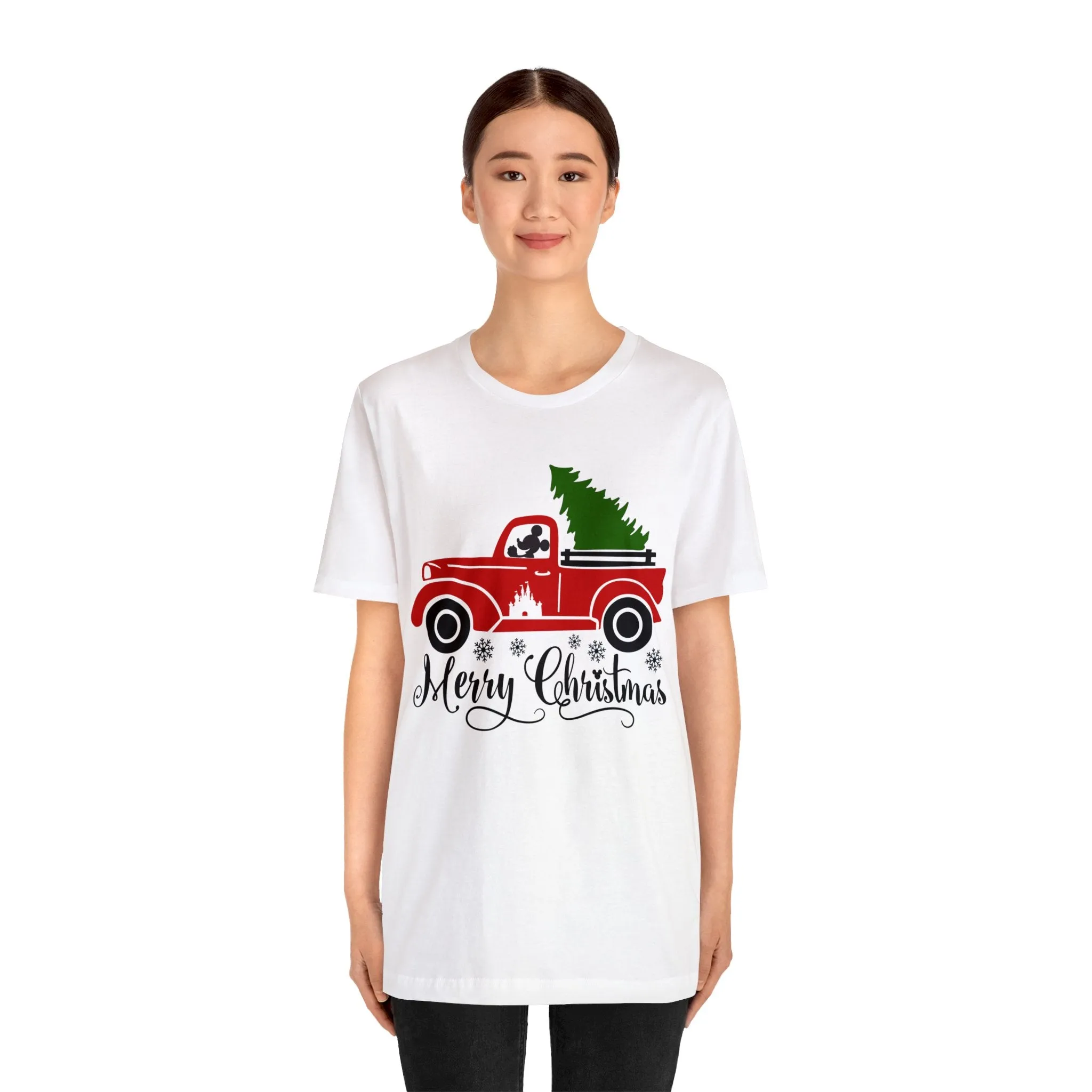 Christmas Truck Unisex Graphic Tee