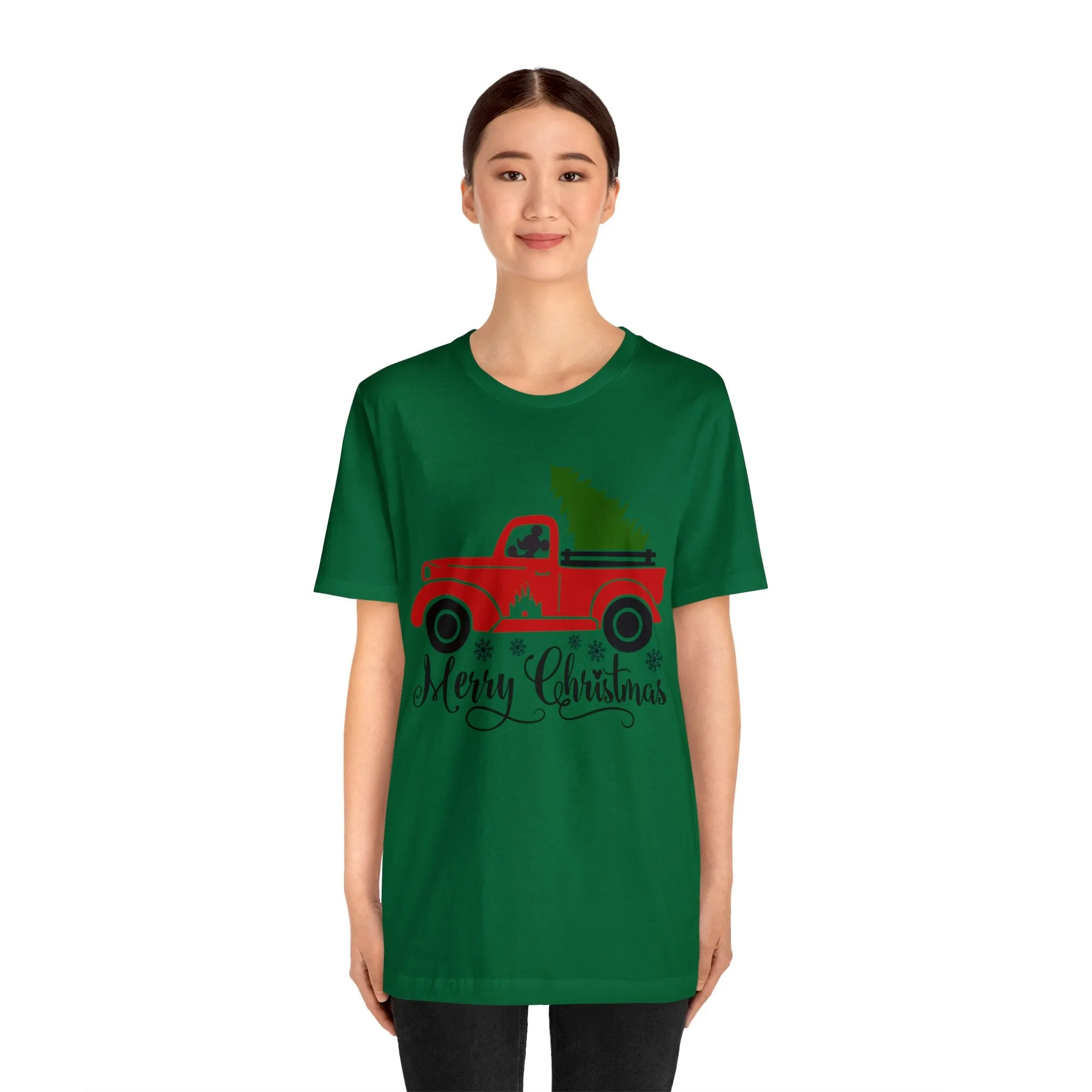 Christmas Truck Unisex Graphic Tee