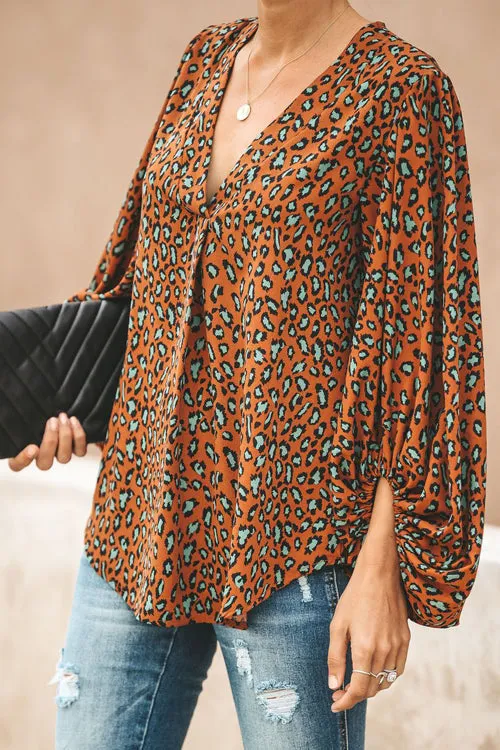 Comfy Cozy Dotted Printed Long Sleeve Top - 4 Colors