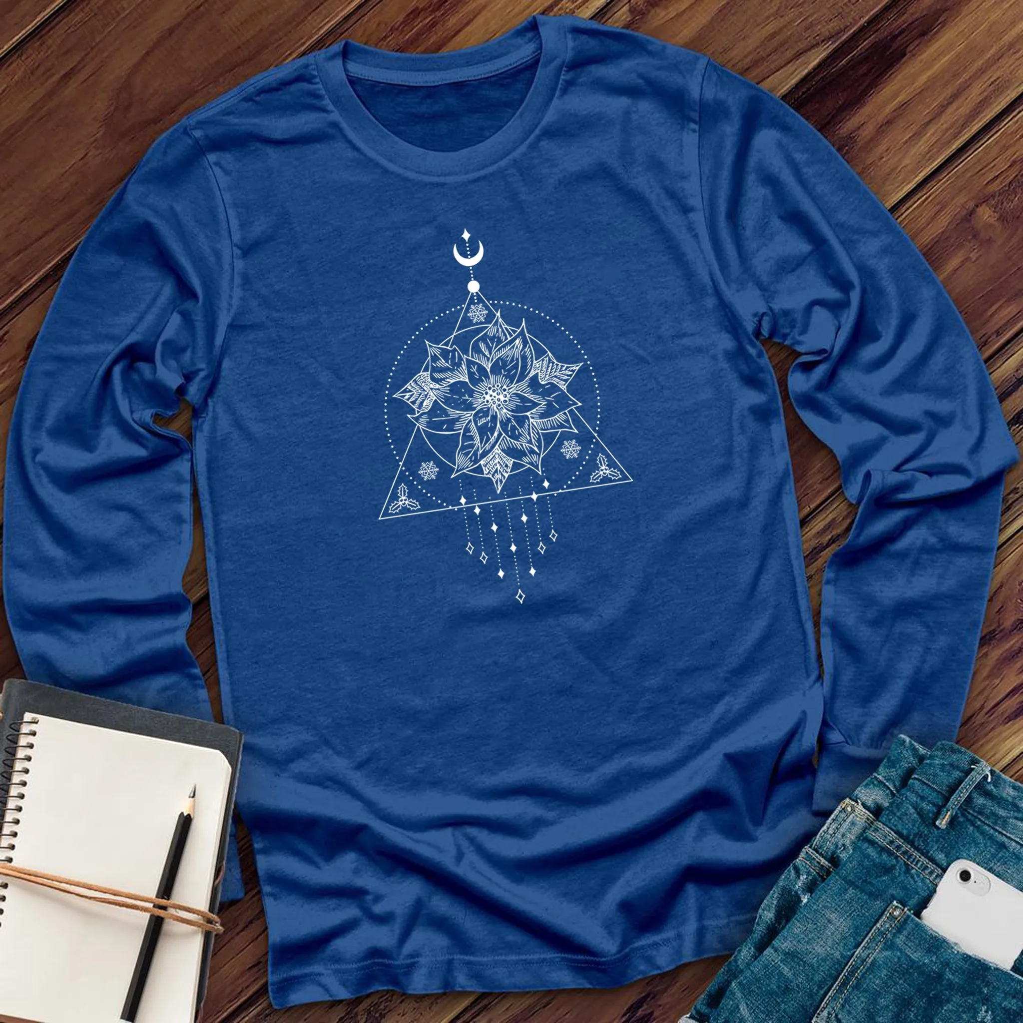 Cosmic Christmas Star Long Sleeve