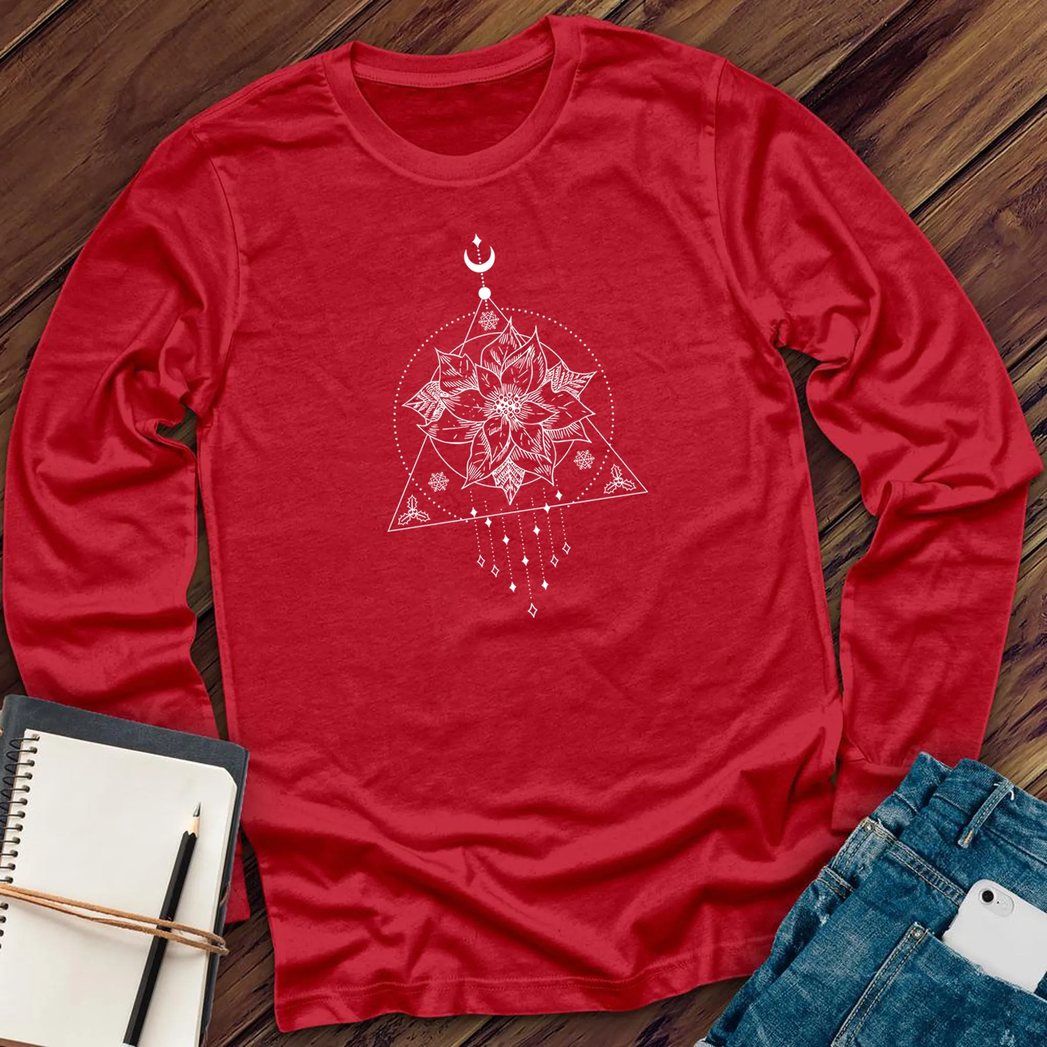 Cosmic Christmas Star Long Sleeve