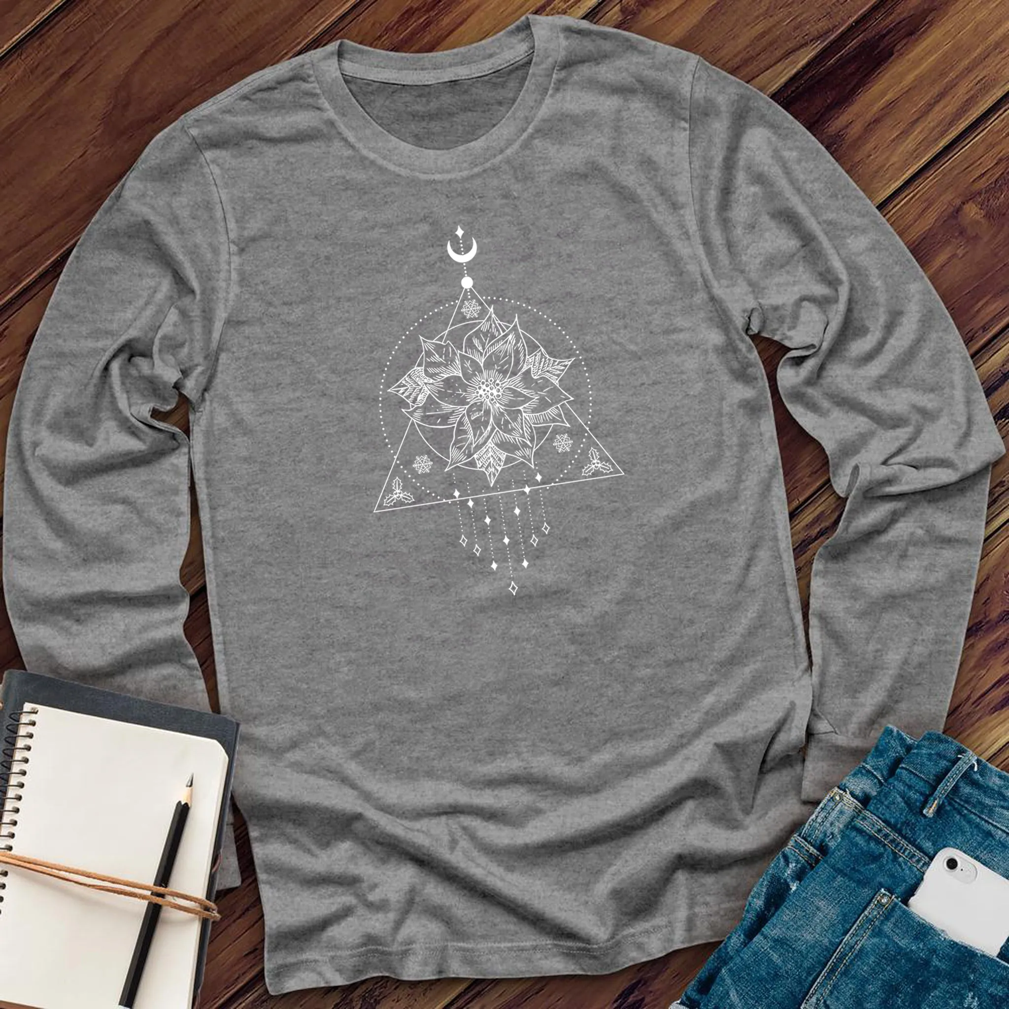 Cosmic Christmas Star Long Sleeve