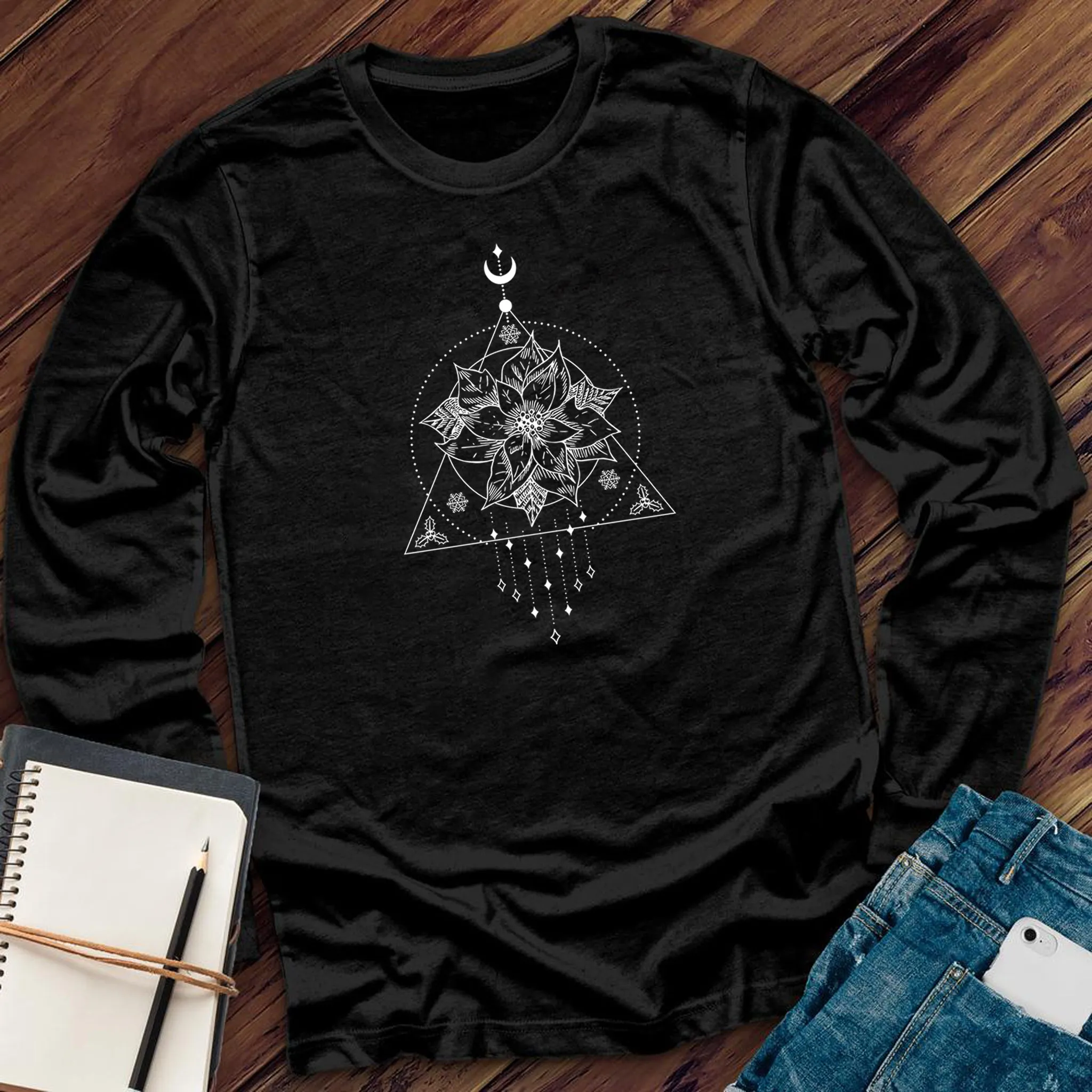 Cosmic Christmas Star Long Sleeve