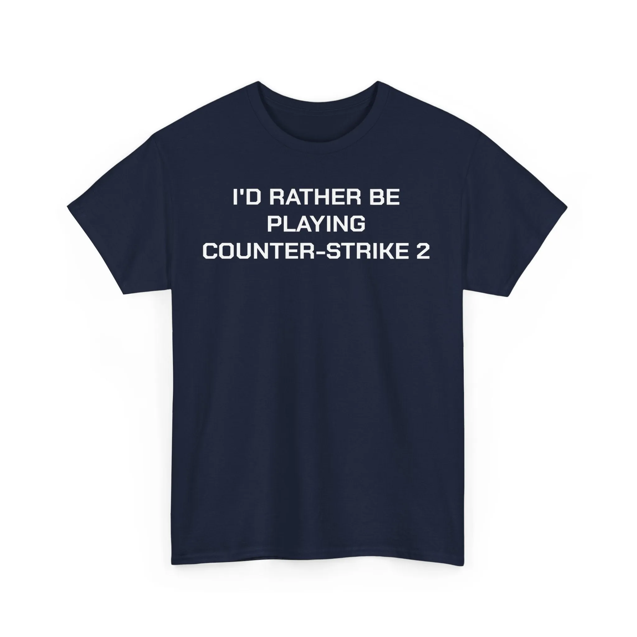 Counter-strike 2 I'd Rather Be Playing Unisex Heavy Cotton Tee cs counterstrike Cups Mugs Cup Gamer Gift For Him Her Game Cup Cups Mugs Birthday Christmas Valentine's Anniversary Gifts