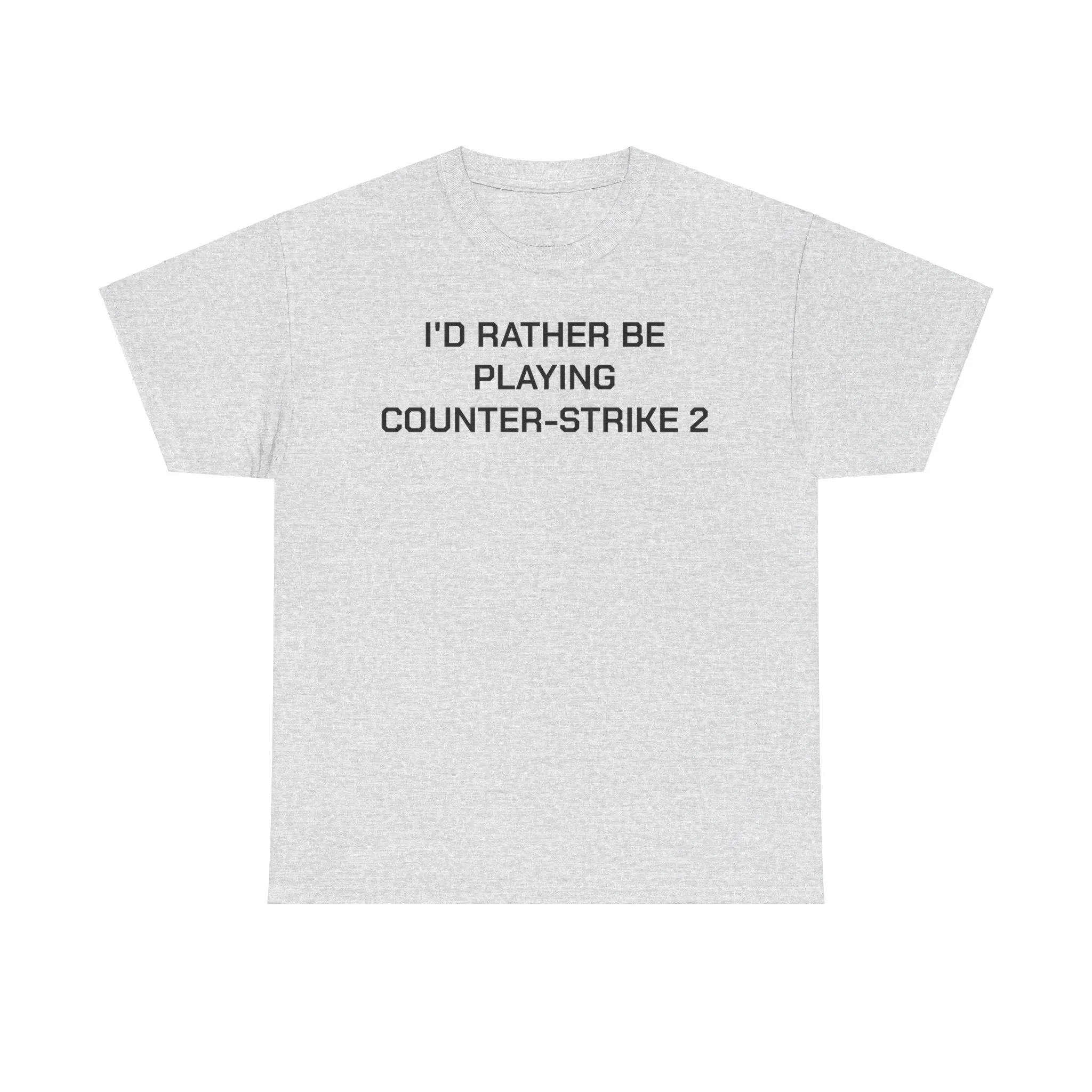 Counter-strike 2 I'd Rather Be Playing Unisex Heavy Cotton Tee cs counterstrike Cups Mugs Cup Gamer Gift For Him Her Game Cup Cups Mugs Birthday Christmas Valentine's Anniversary Gifts