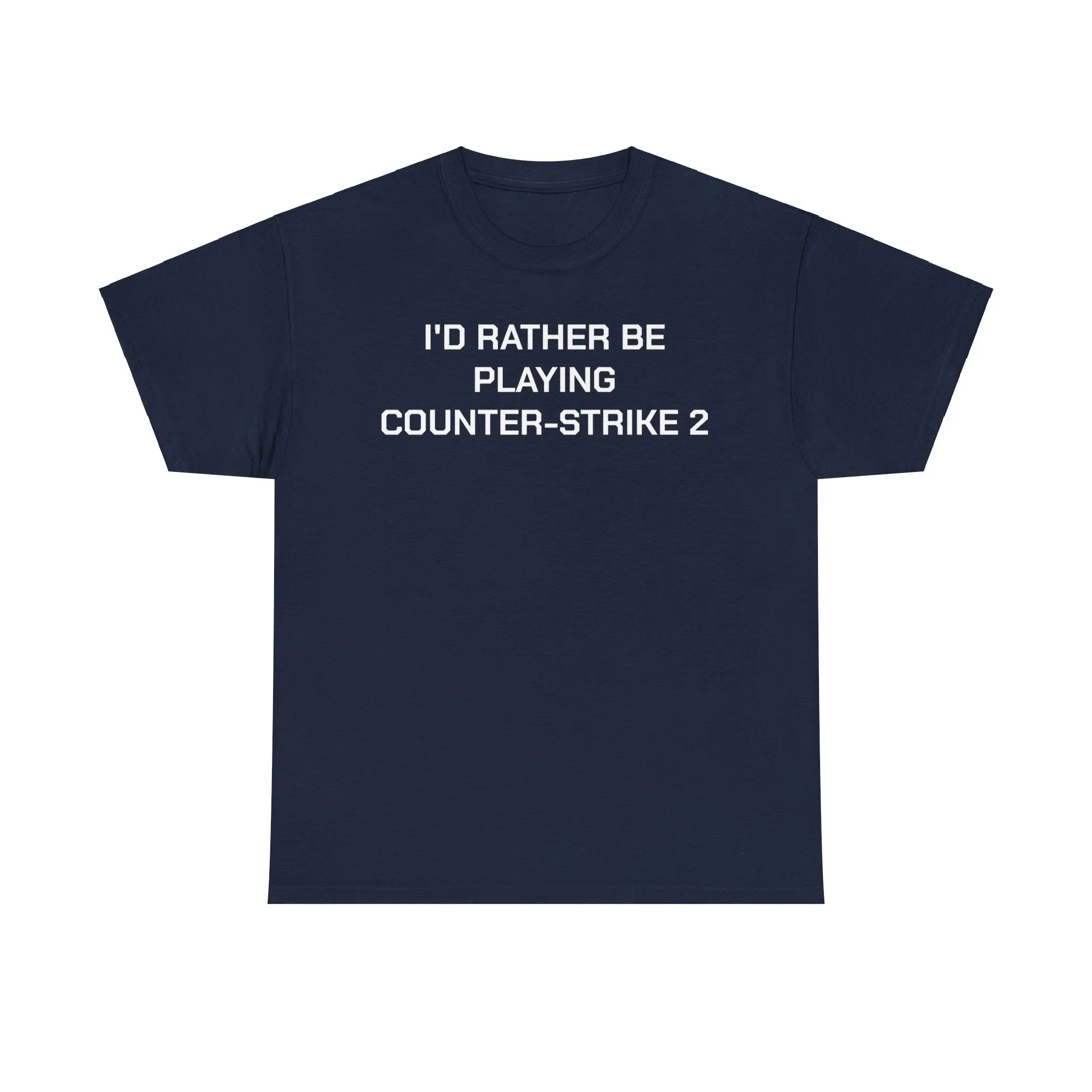 Counter-strike 2 I'd Rather Be Playing Unisex Heavy Cotton Tee cs counterstrike Cups Mugs Cup Gamer Gift For Him Her Game Cup Cups Mugs Birthday Christmas Valentine's Anniversary Gifts