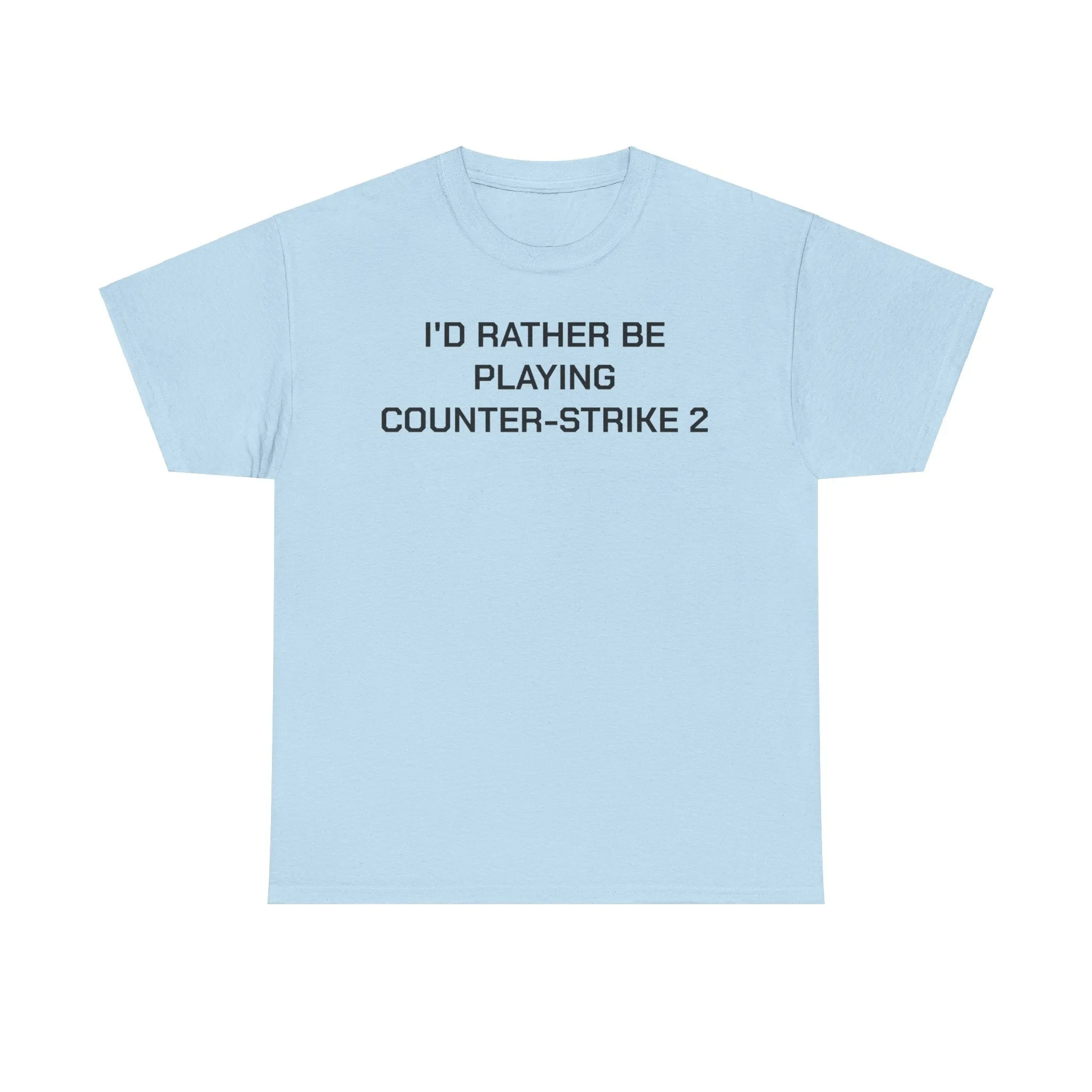 Counter-strike 2 I'd Rather Be Playing Unisex Heavy Cotton Tee cs counterstrike Cups Mugs Cup Gamer Gift For Him Her Game Cup Cups Mugs Birthday Christmas Valentine's Anniversary Gifts