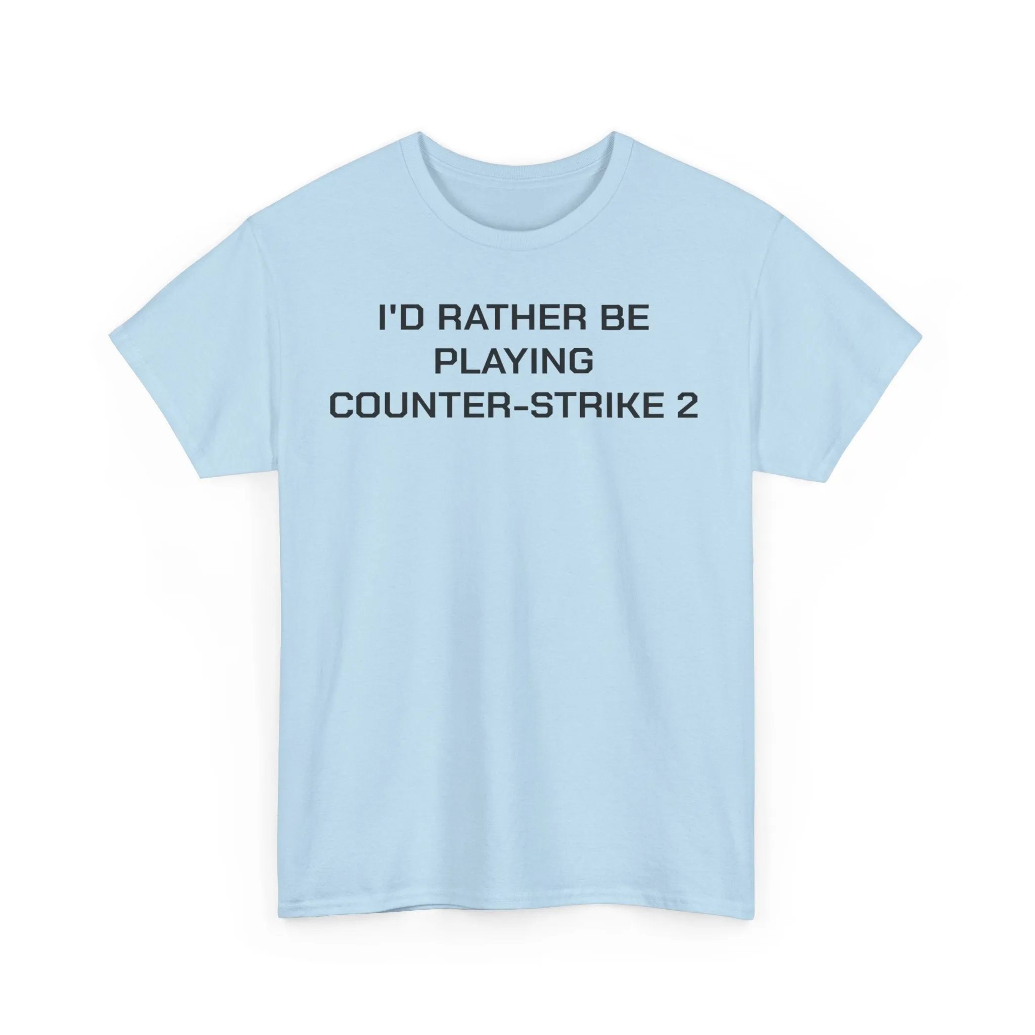 Counter-strike 2 I'd Rather Be Playing Unisex Heavy Cotton Tee cs counterstrike Cups Mugs Cup Gamer Gift For Him Her Game Cup Cups Mugs Birthday Christmas Valentine's Anniversary Gifts