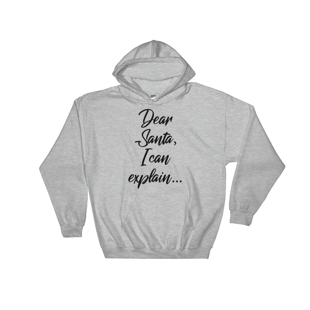 Dear Santa Christmas Hoodie