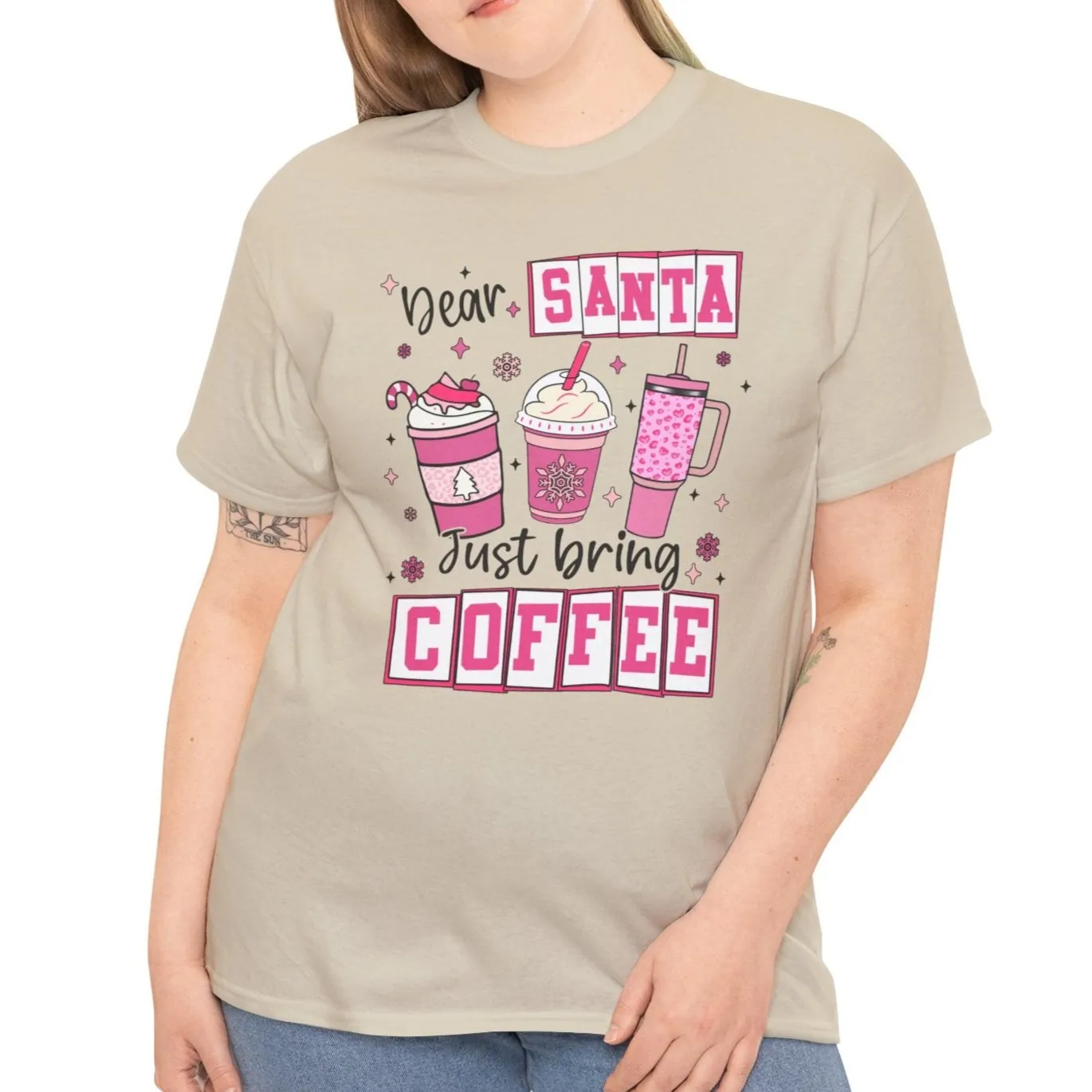 Dear Santa, Just Bring Coffee Tee