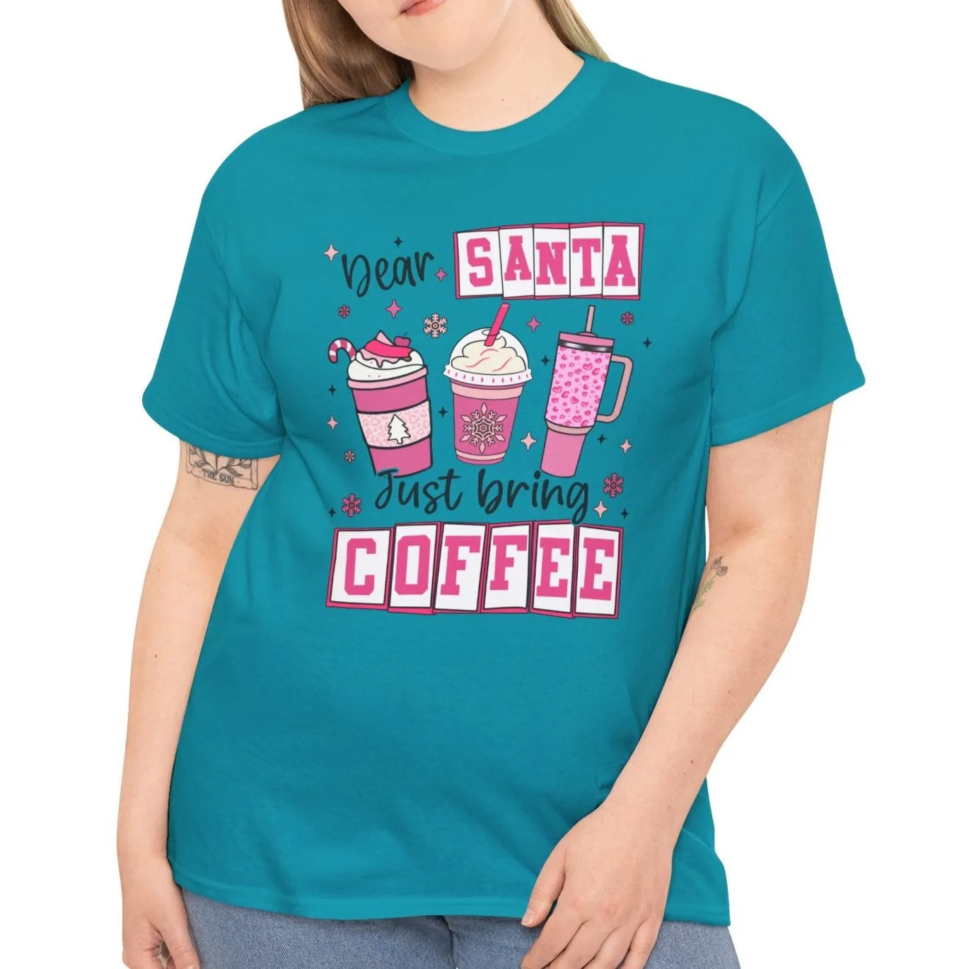 Dear Santa, Just Bring Coffee Tee