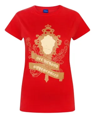 Disney Beauty And The Beast Enchanted Mirror Women's T-Shirt