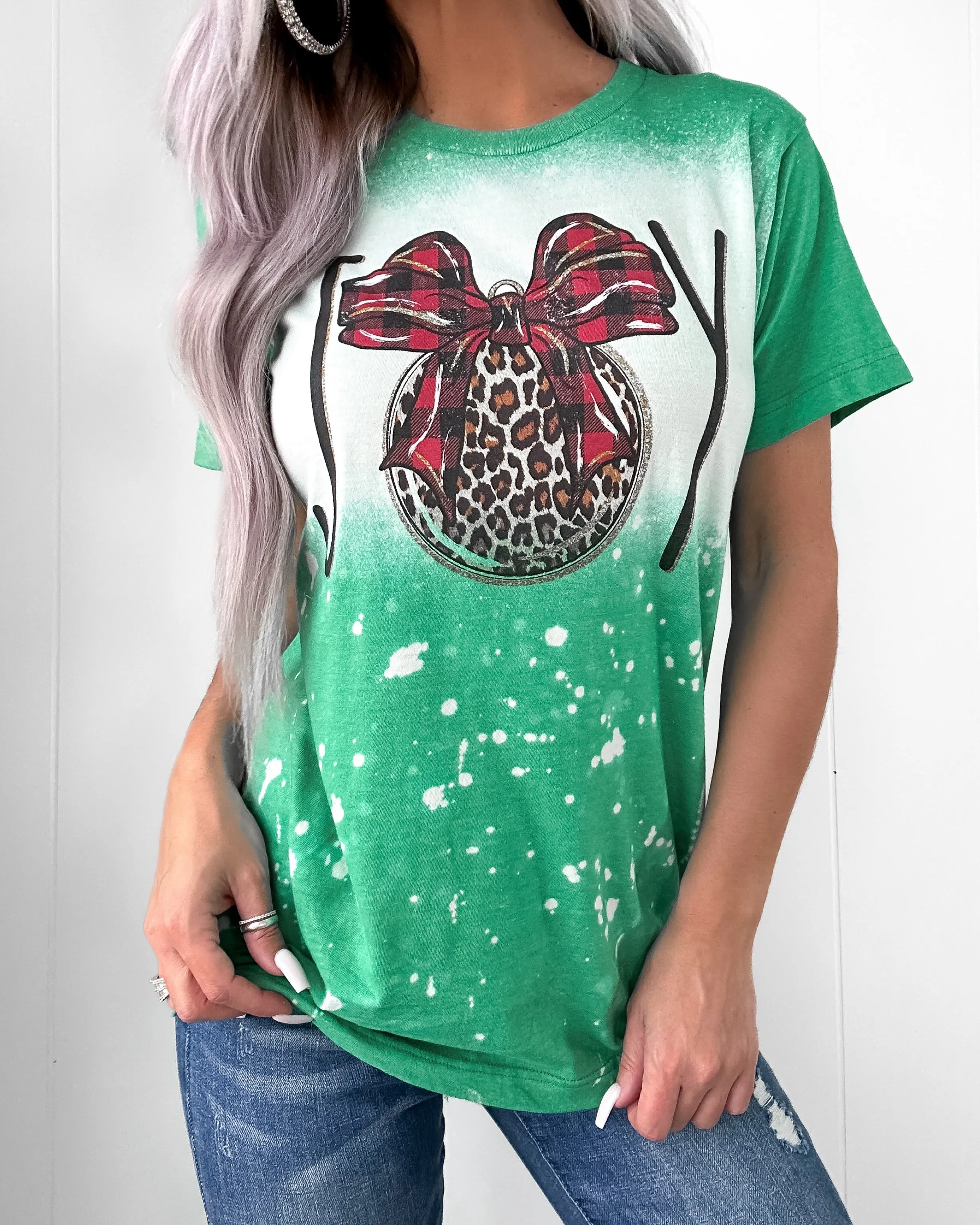 DOORBUSTER Joy Christmas Bleached Tee