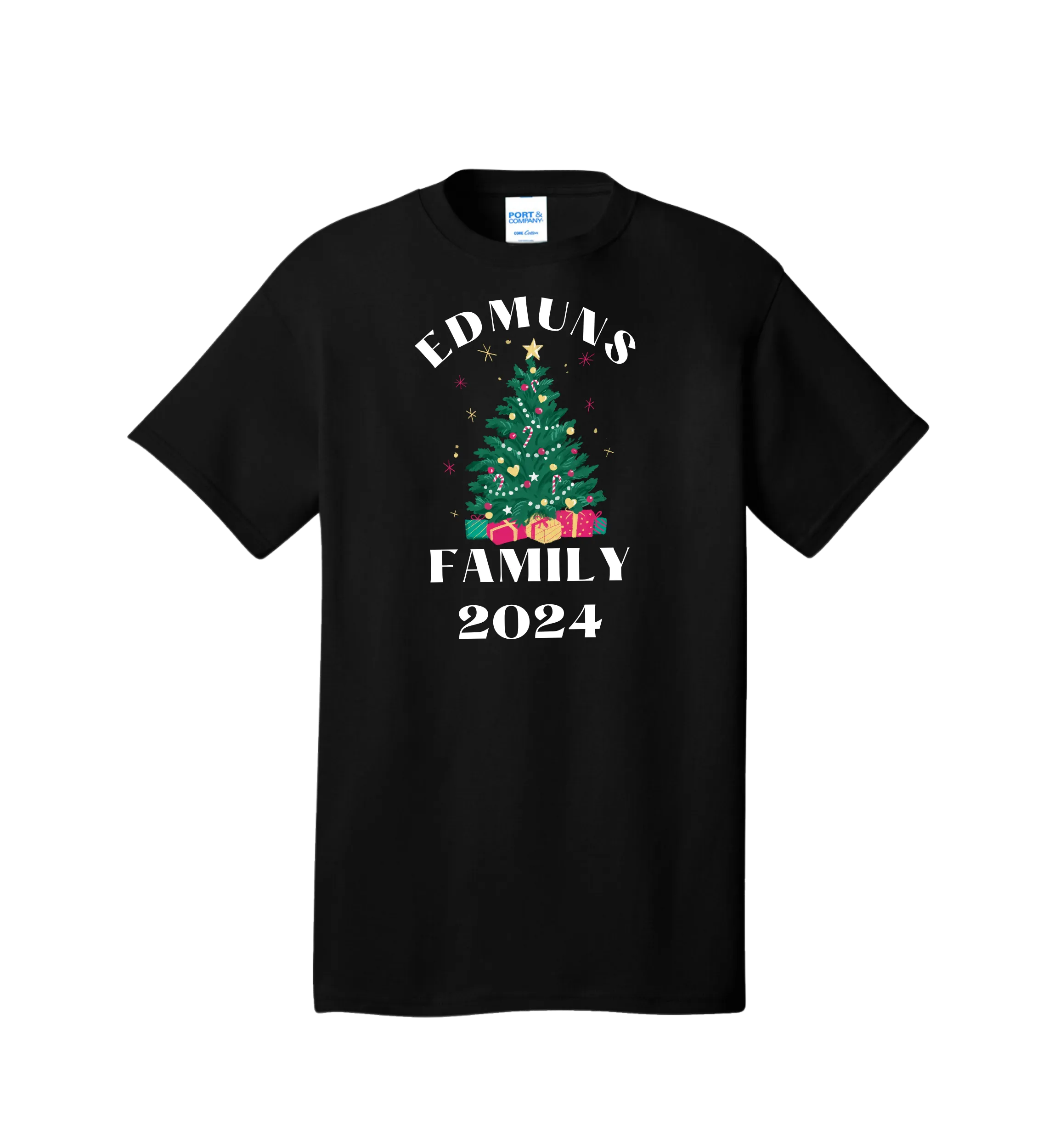 Family Christmas Tree Tee