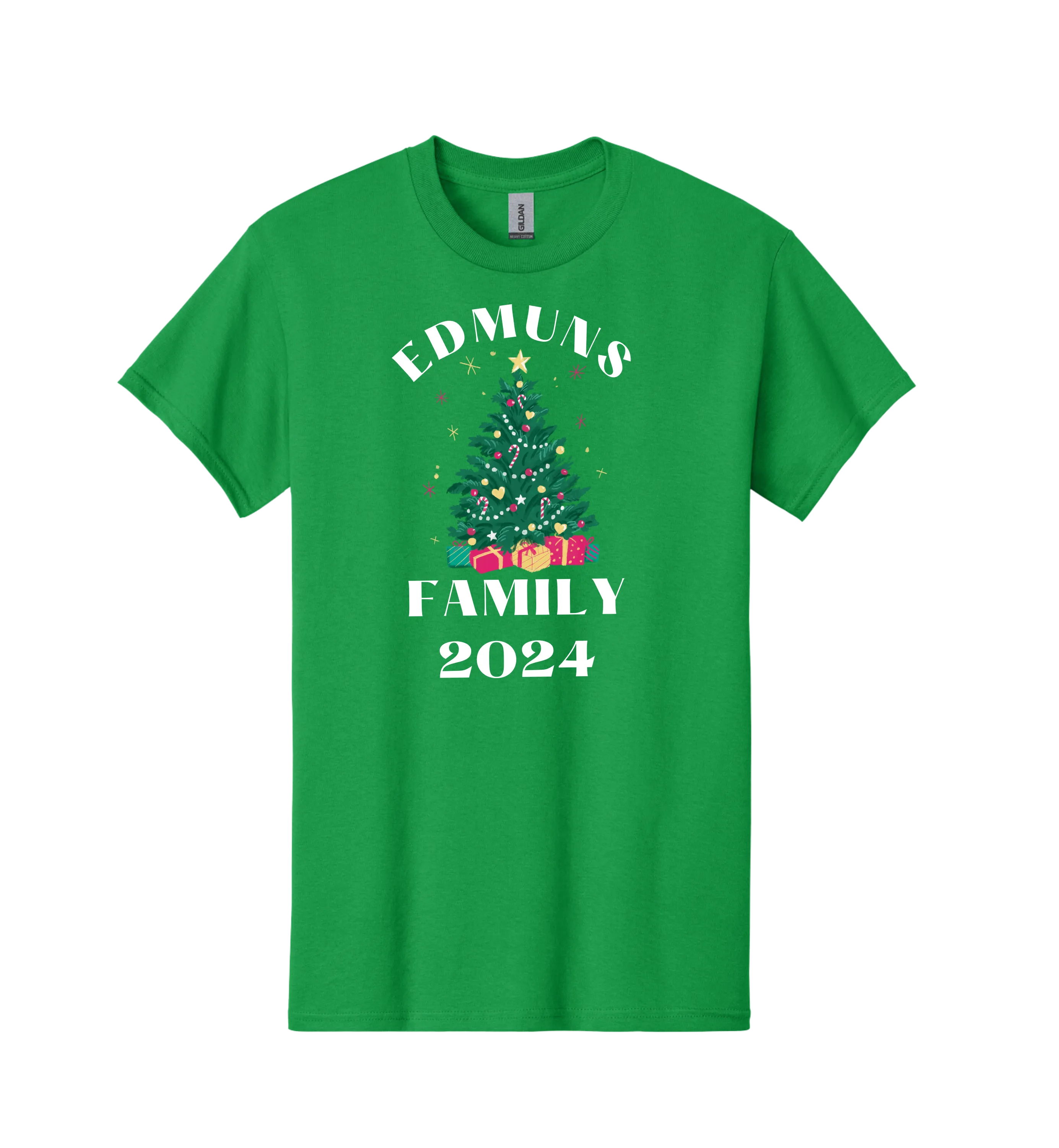 Family Christmas Tree Tee