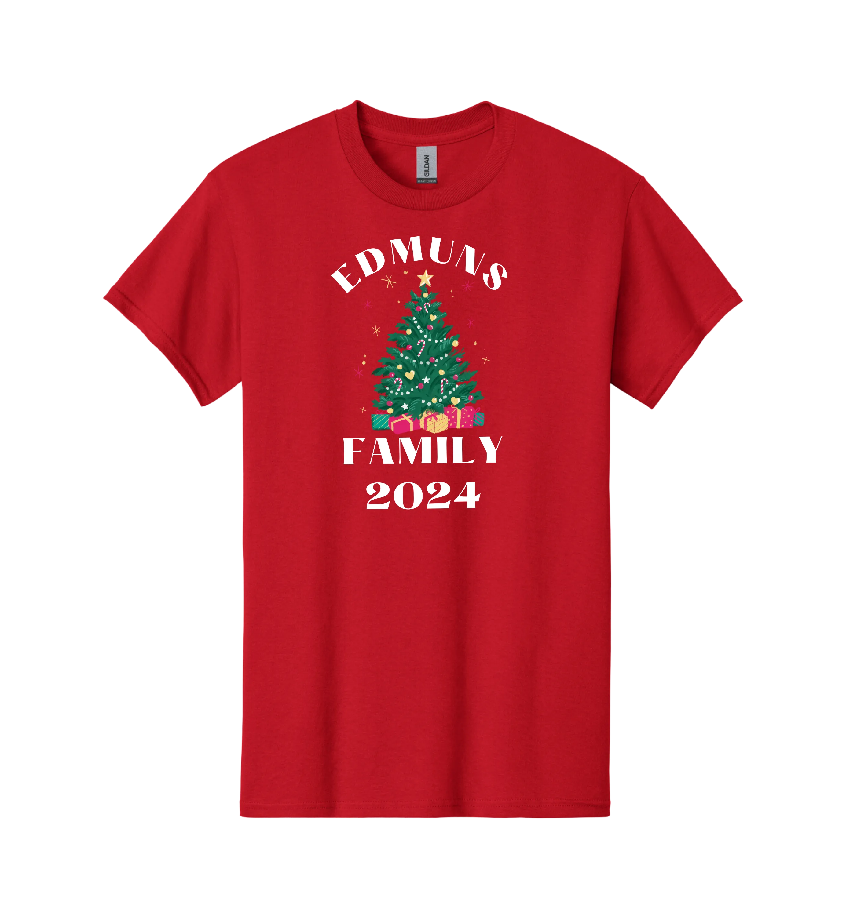 Family Christmas Tree Tee