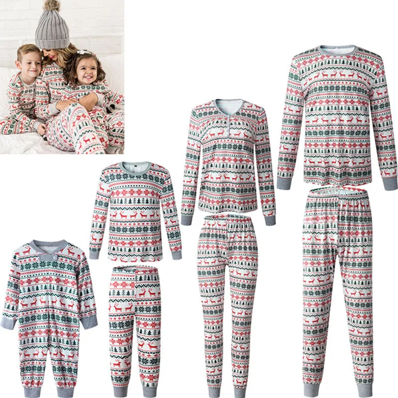 Family Matching Christmas Pajamas Set