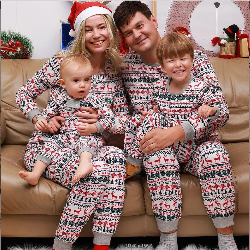 Family Matching Christmas Pajamas Set